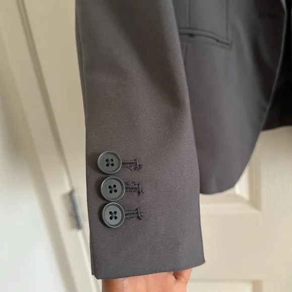 Gray Grey women’s suit jacket The Torie Jacket Size 6 for office official - Picture 4 of 5